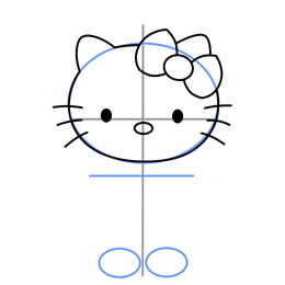 Hello Kitty简笔画