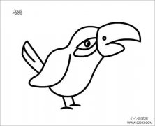 乌鸦简笔画